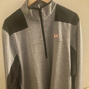 XL black dog brand quarter zip for sale. Rarely used.
